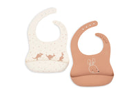 Lätzchen Silikon - Kangaroots - 2 Stück