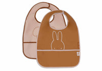 Bib Waterproof with Sleeves - Miffy Peekaboo - 2 Pack