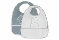 Bib Waterproof with Sleeves - Miffy Peekaboo - 2 Pack