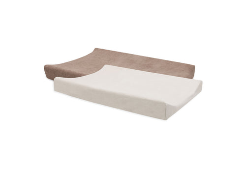 Housse Matelas à Langer Éponge Duo - 2 Unités