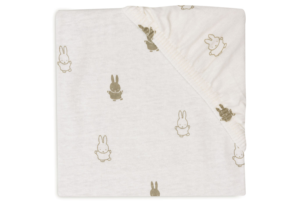 Fitted Sheet Jersey - Happy Miffy
