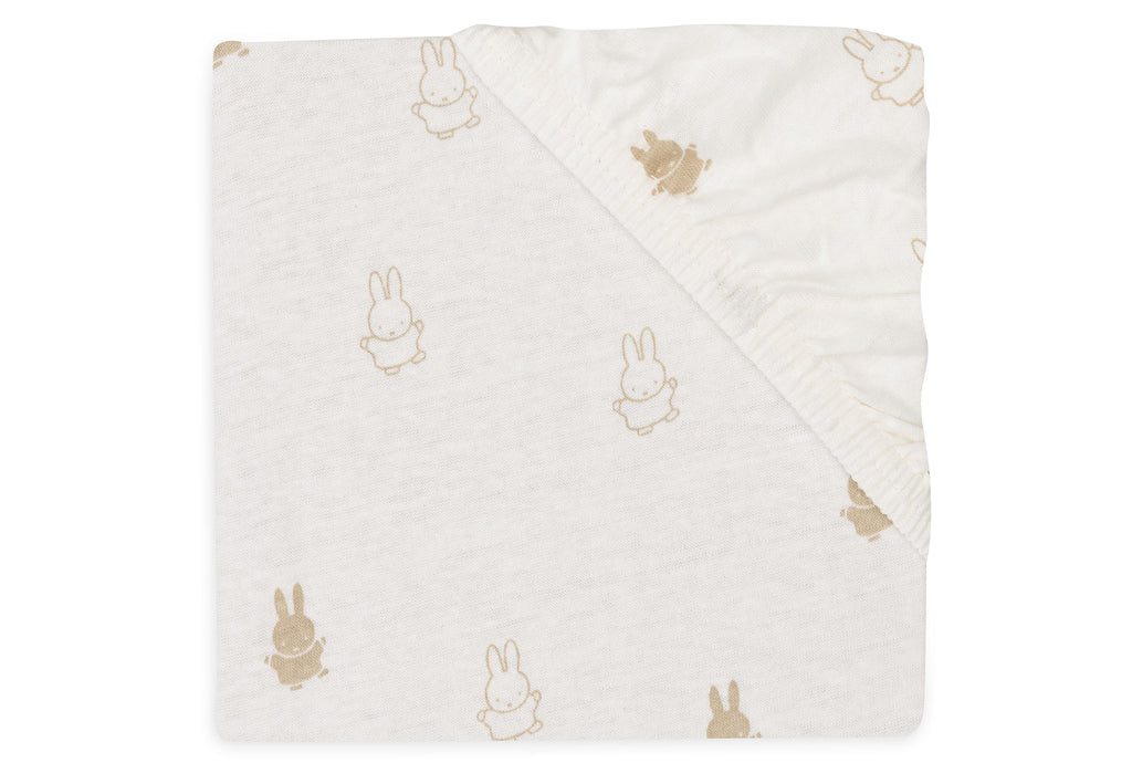 Fitted Sheet Jersey - Happy Miffy