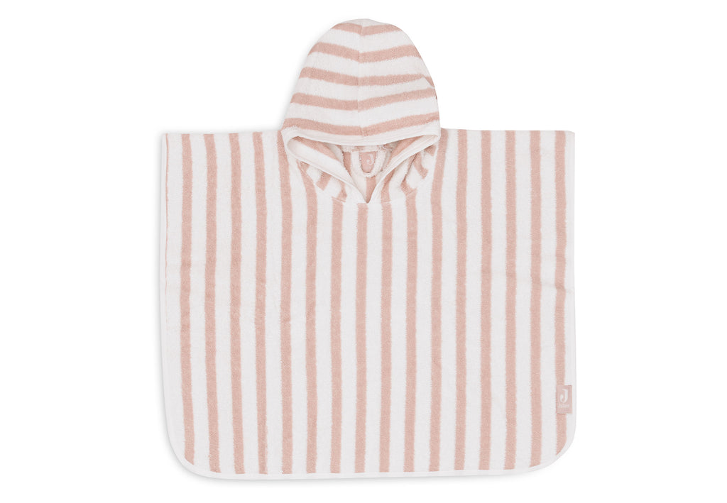 Poncho de bain Stripe Éponge GOTS