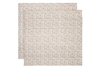 Swaddle Muslin 115x115cm - Retro Flowers - 2 Pack