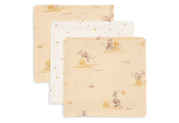 Monddoekje Hydrofiel 31x31cm - Kangaroots - 3 Stuks