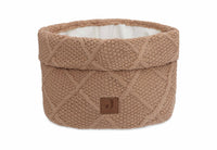 Changing Table Basket Check Knit